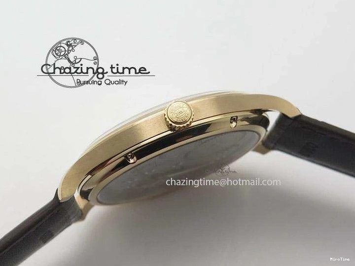 MIROTIME 0325 Compact Portuguese IW545409 RG ZF 1:1 Best Edition White Dial On Brown Leather Strap A 7336